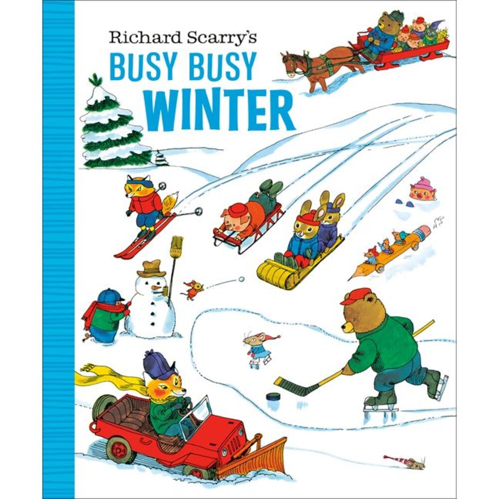 Richard Scarry's Busy Busy Winter -- Richard Scarry